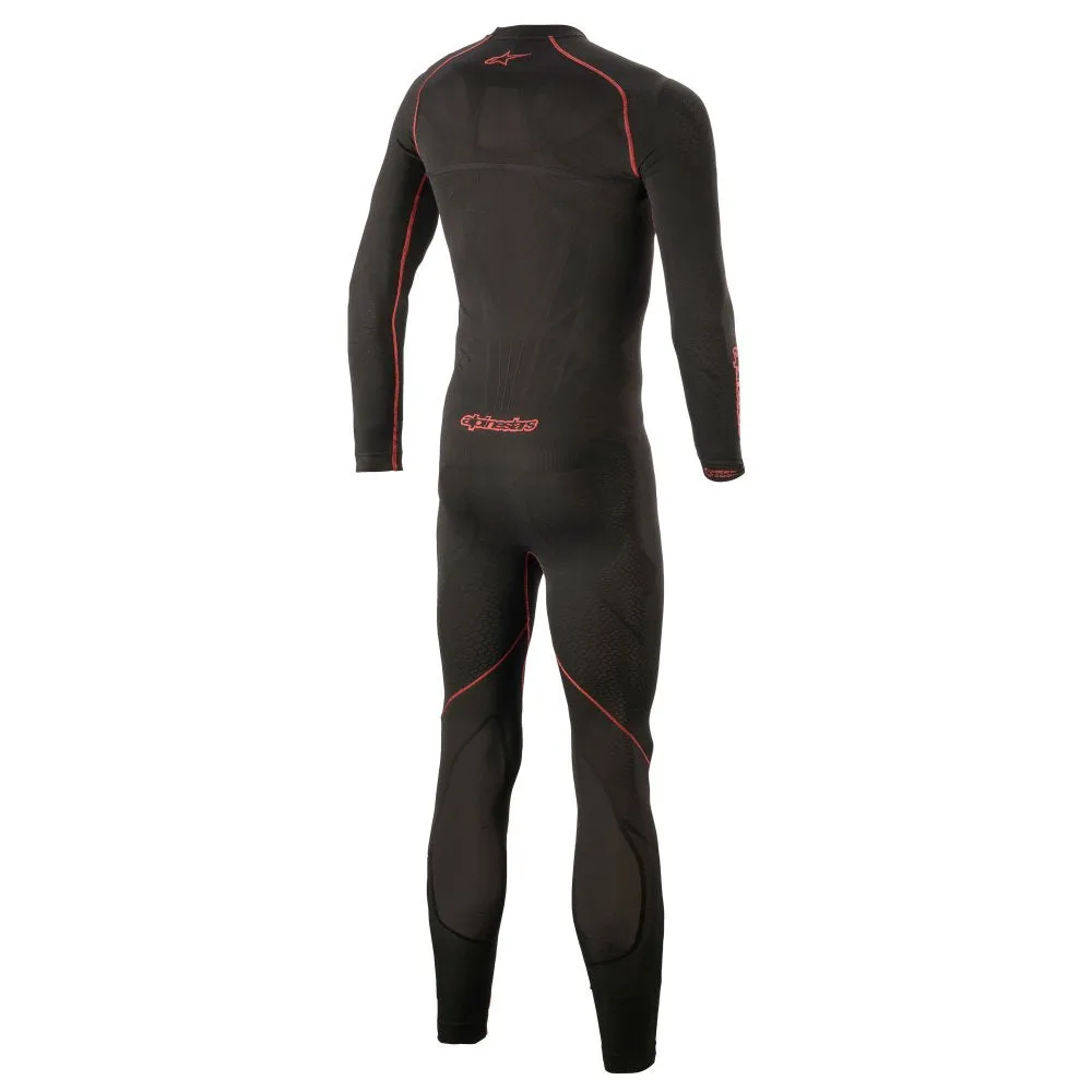 Alpinestars Ride Tech Lite One Piece Undersuit Base Layer - Black / Red