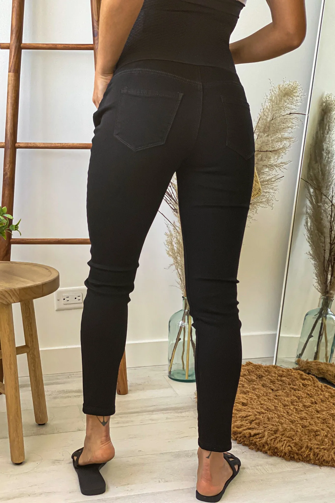 Black Maternity Jeans