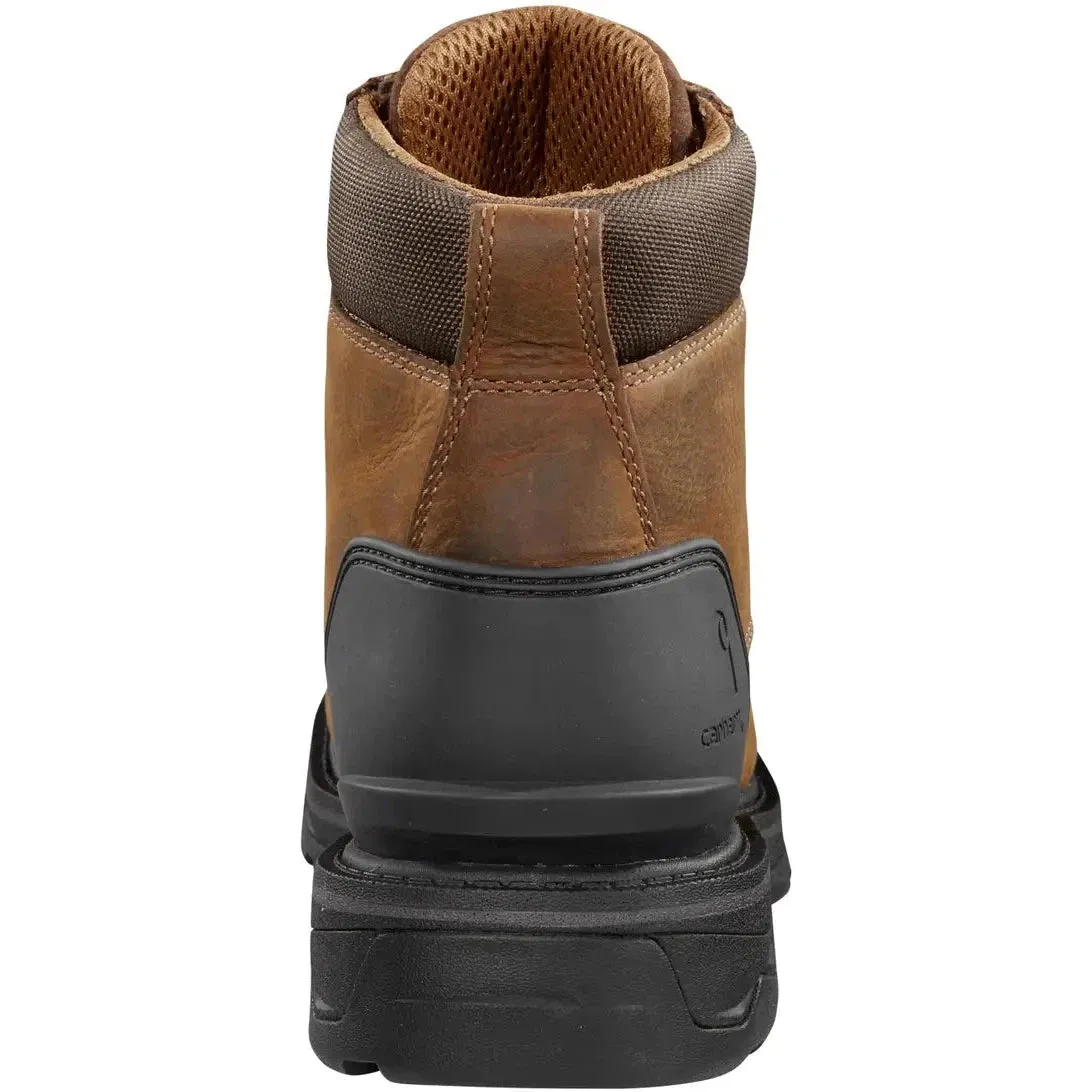 Carhartt Men's Ironwood 6" Waterproof Alloy Toe Work Boot - Brown - FT6500-M