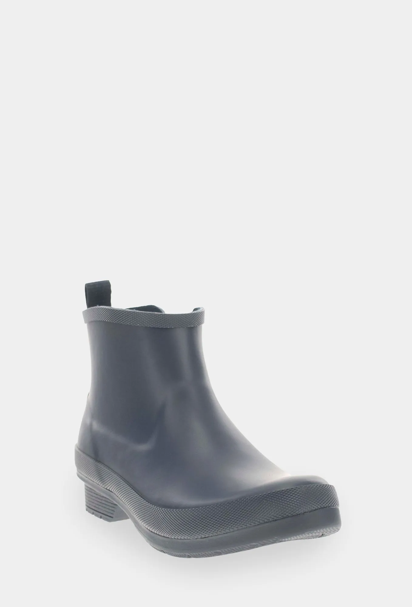 CLASSIC MATTE ANKLE RAIN BOOT - NAVY