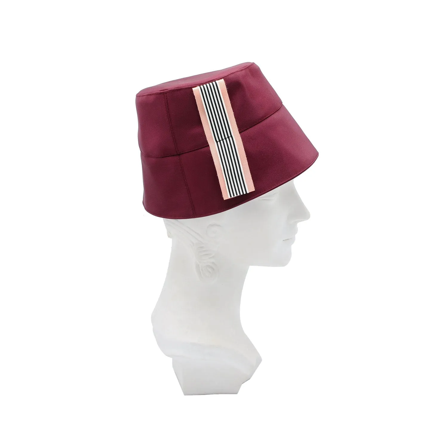 Cowley: Burgundy Rain Bucket Hat