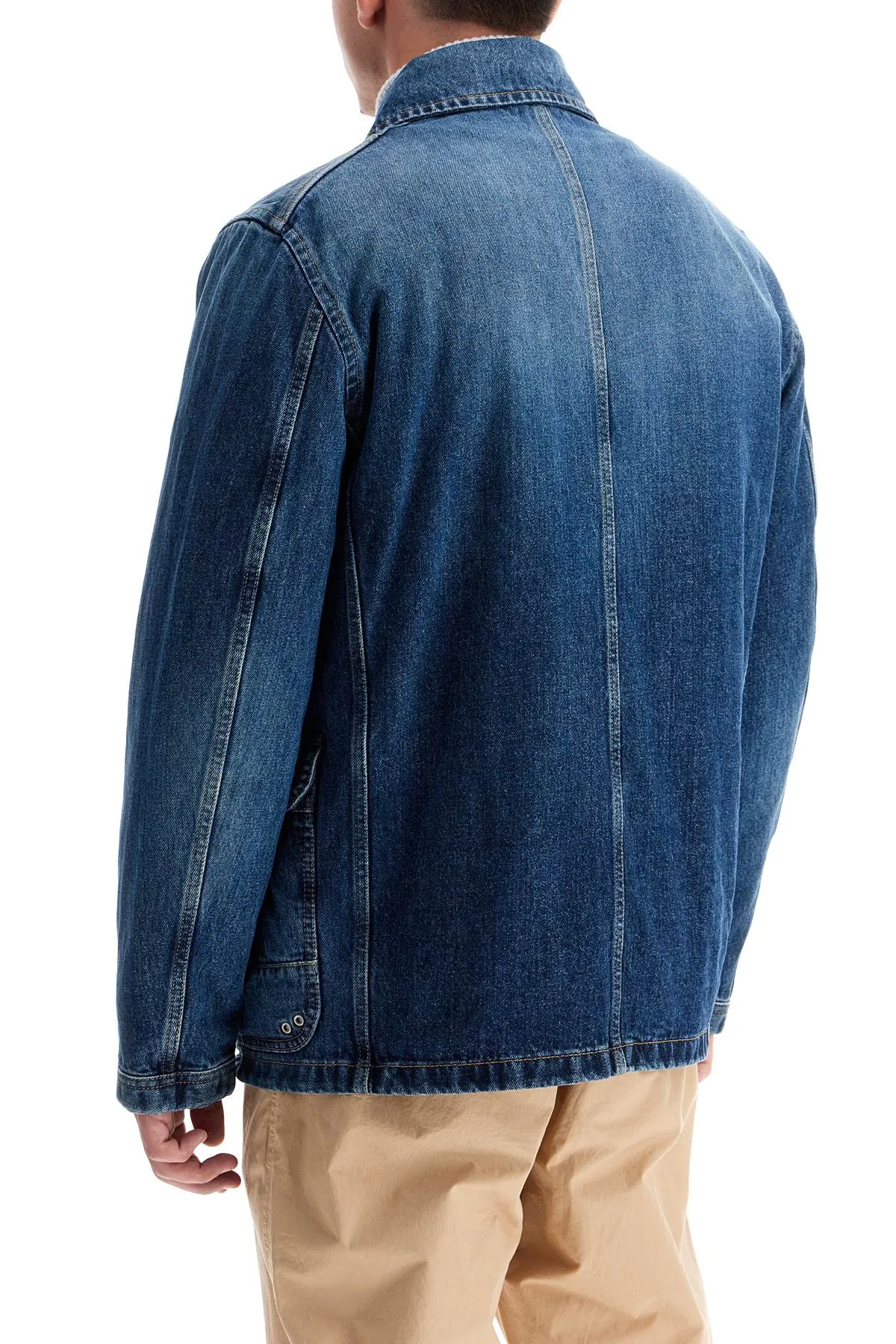 FAY ARCHIVE denim jacket with 4 hooks