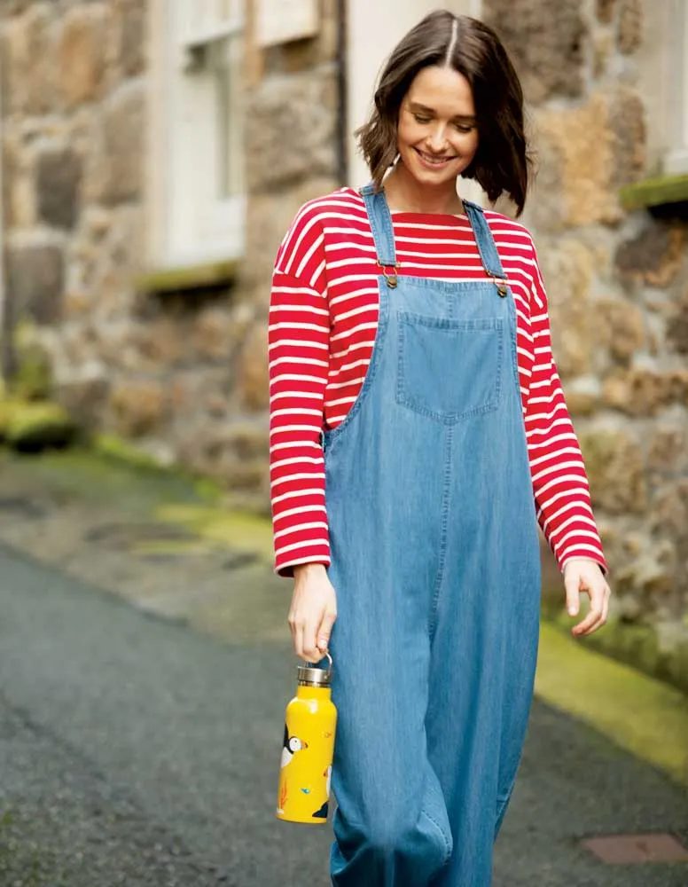 Frugi Adult Chambray Constantine Dungarees