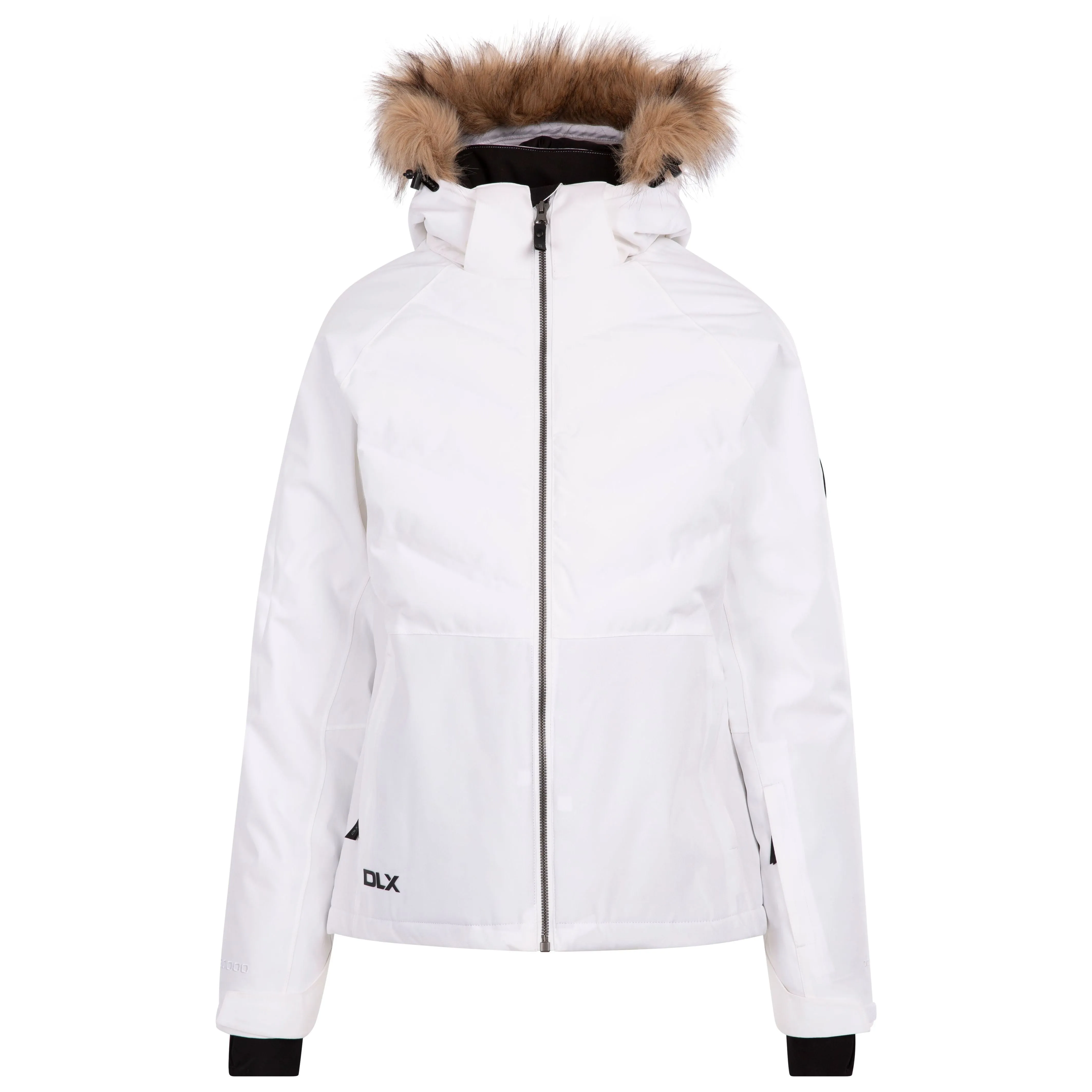 Gaynor DLX Women's Padded Ski Jacket in White