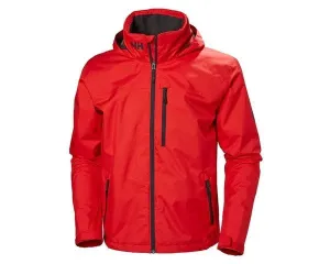 Helly Hansen Men's CREW HOODED JACKET Alert Red