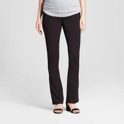 Isabel Maternity by Ingrid & Regular Fit Full Bootcut Pants Midweight