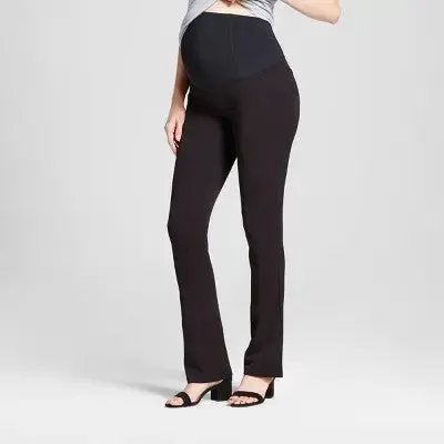 Isabel Maternity by Ingrid & Regular Fit Full Bootcut Pants Midweight