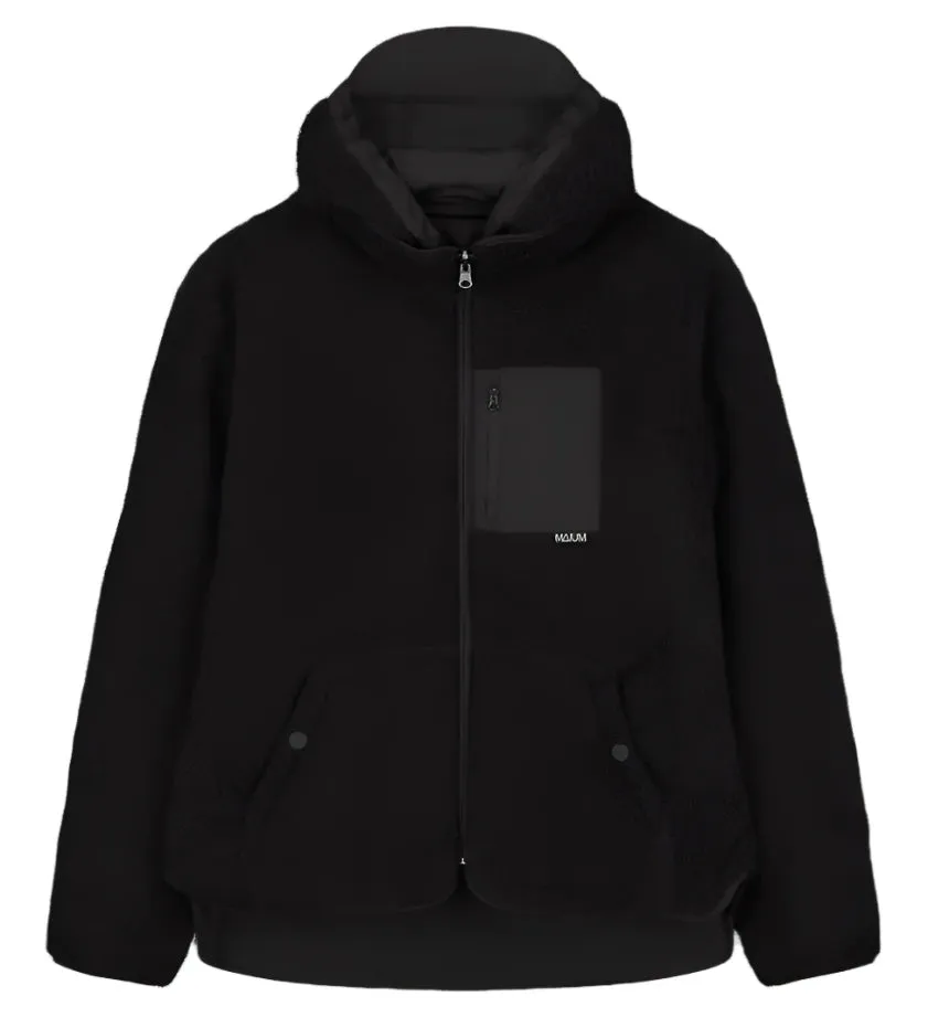 MAIUM Teddy windbreaker black unisex