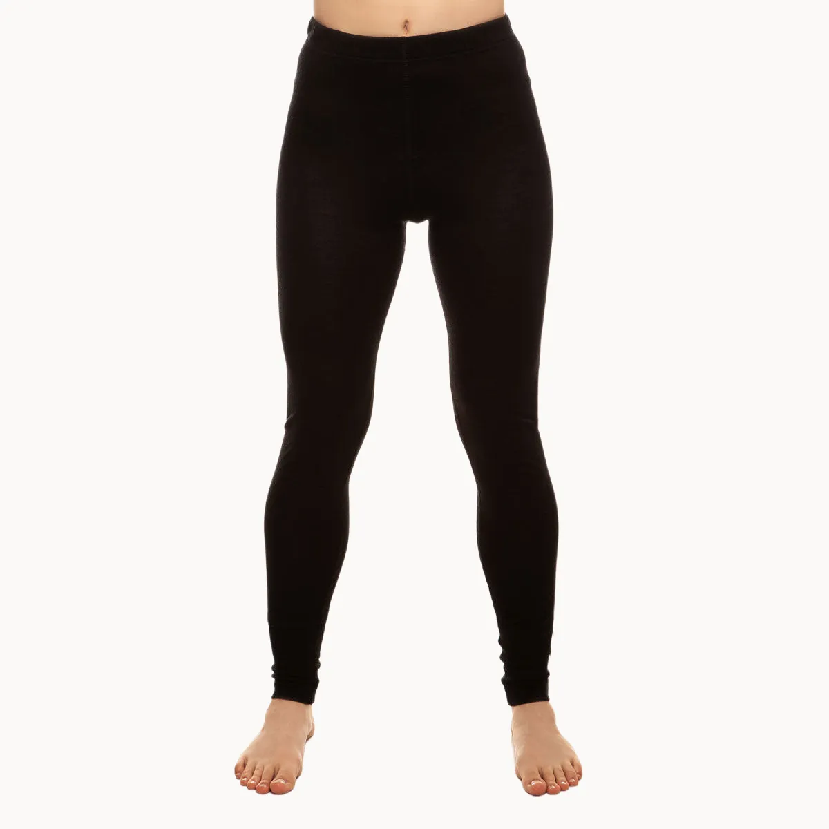 MENIQUE 100% Merino Wool Womens Activewear Pants for Yoga & Workout