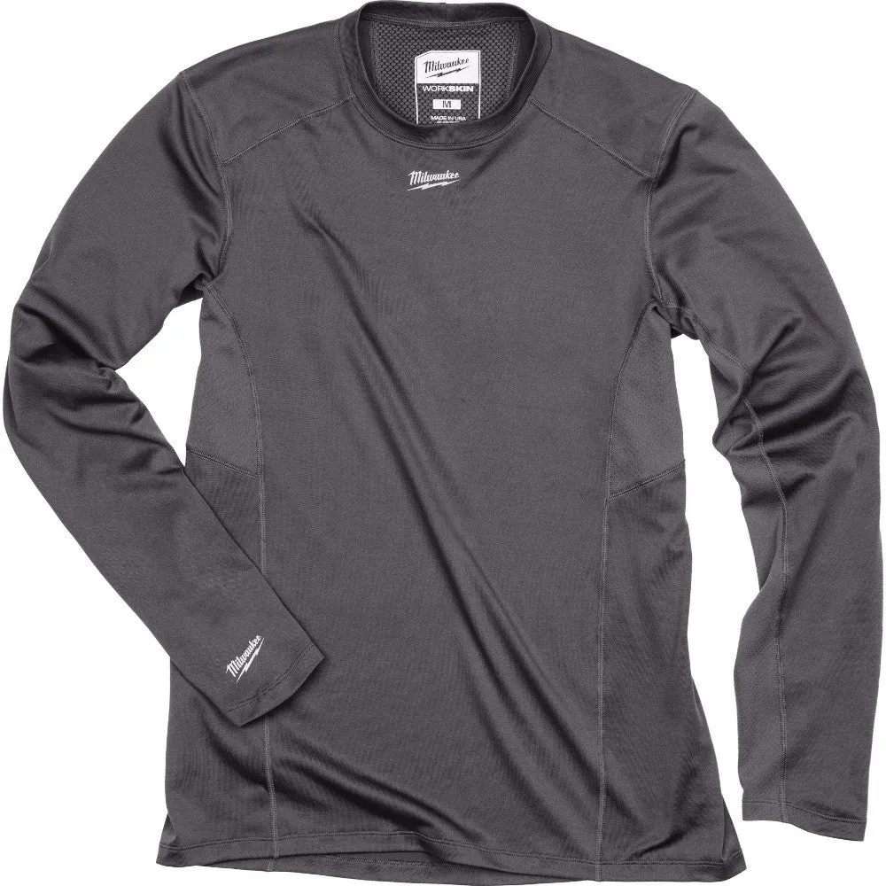 Milwaukee 401G-XL WORKSKIN Cold Weather Base Layer - Gray, XL