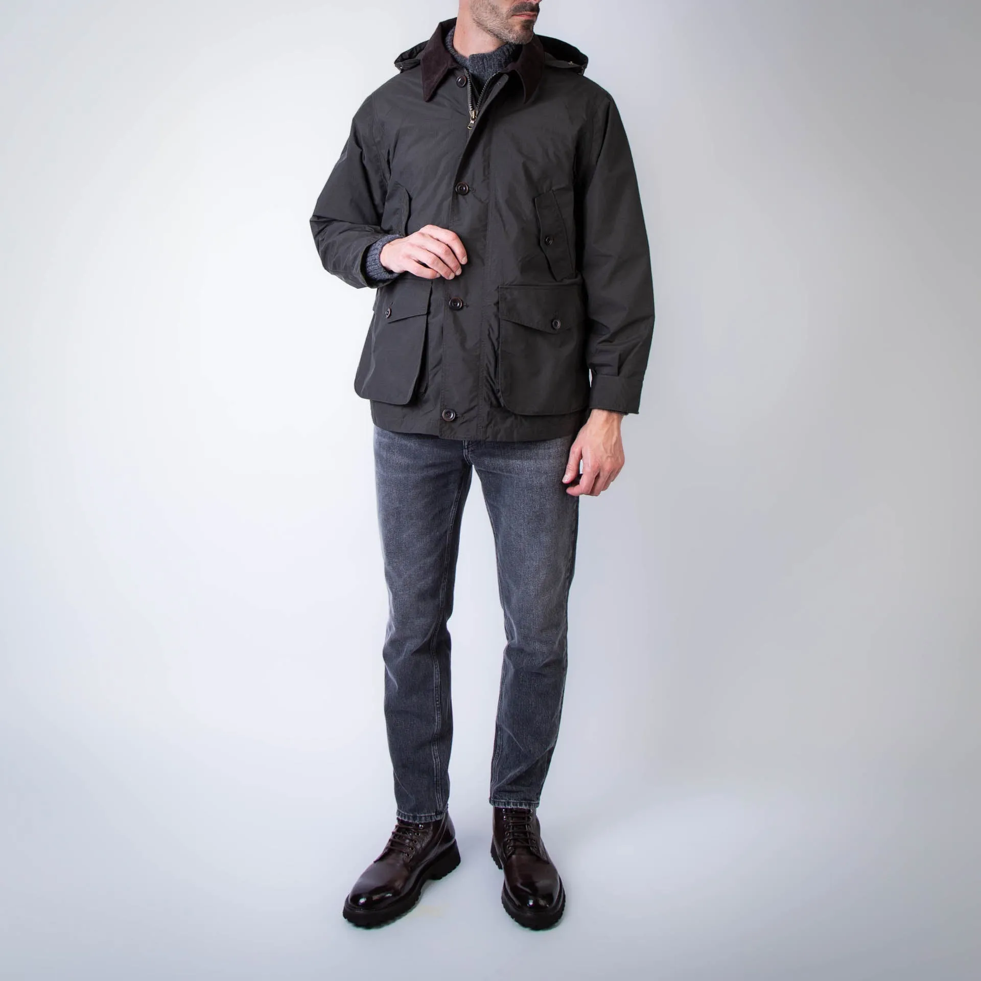 NANAMICA JACKET S24FA036E  DARK OLIVE