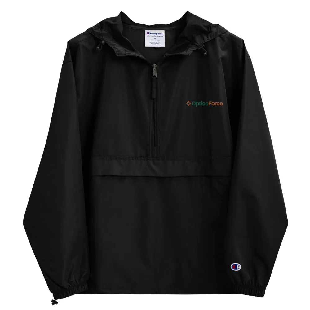 Optics Force Embroidered Packable Jacket by Champion