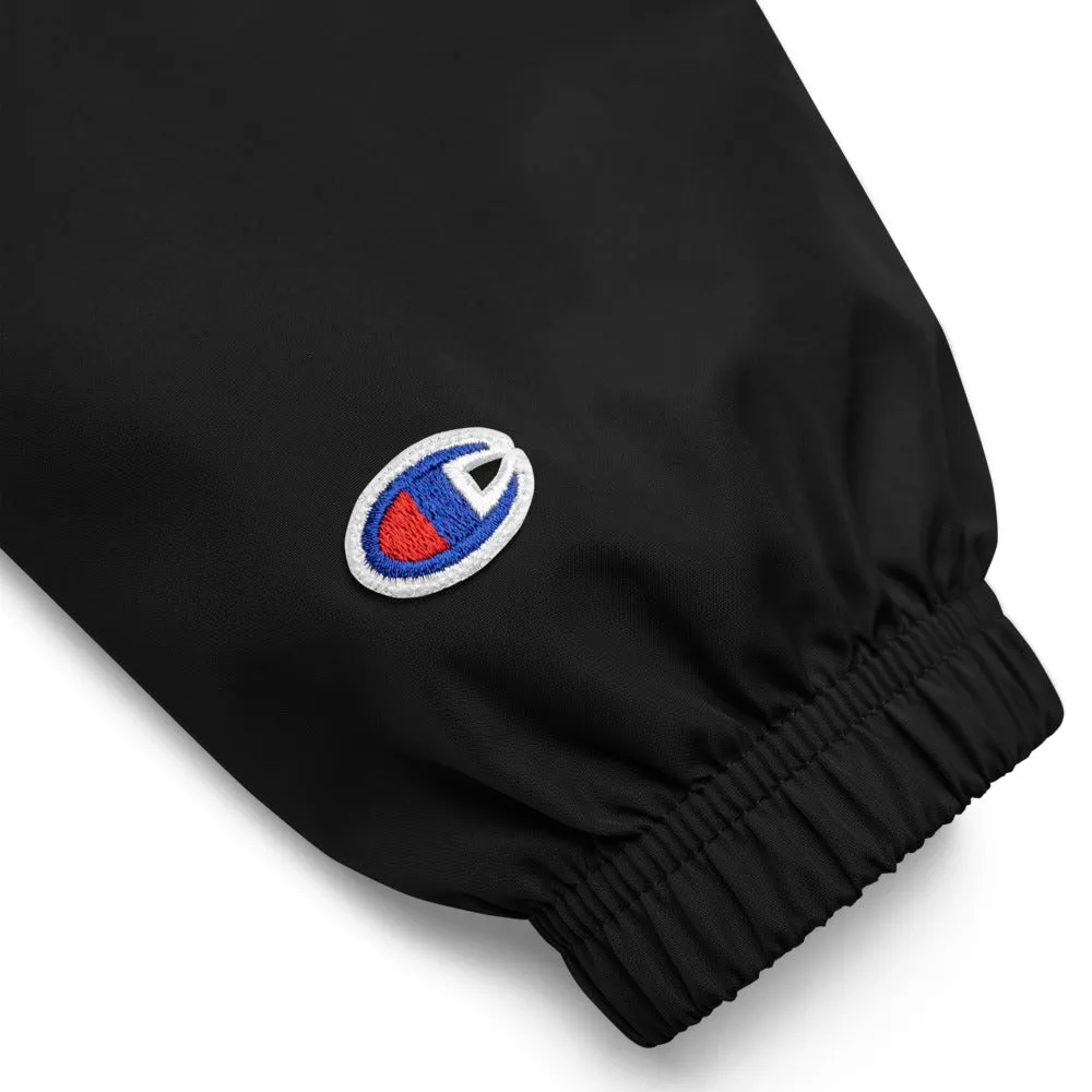 Optics Force Embroidered Packable Jacket by Champion