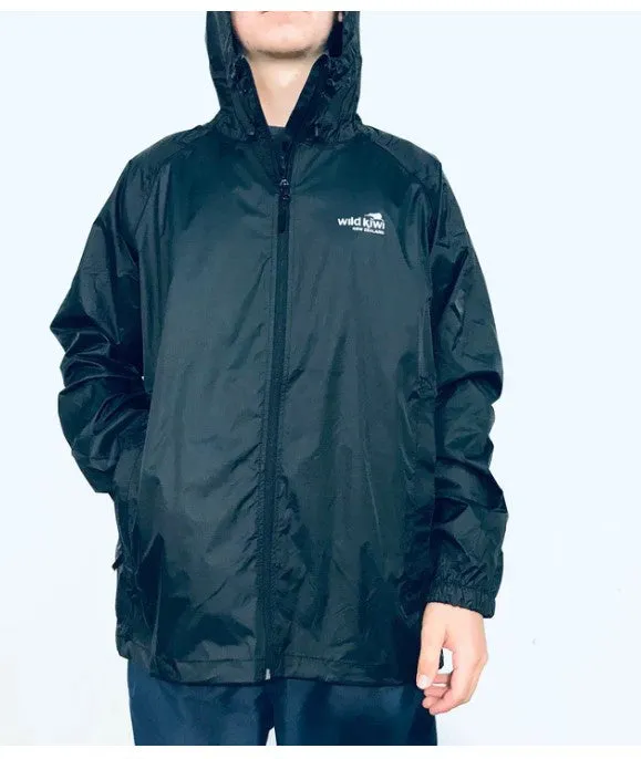 Packable Raincoat - Black