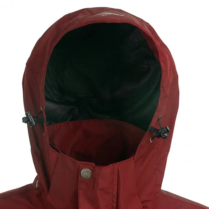 Protective Rain Jacket Men (Dark Red)