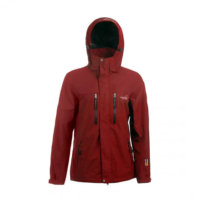 Protective Rain Jacket Men (Dark Red)