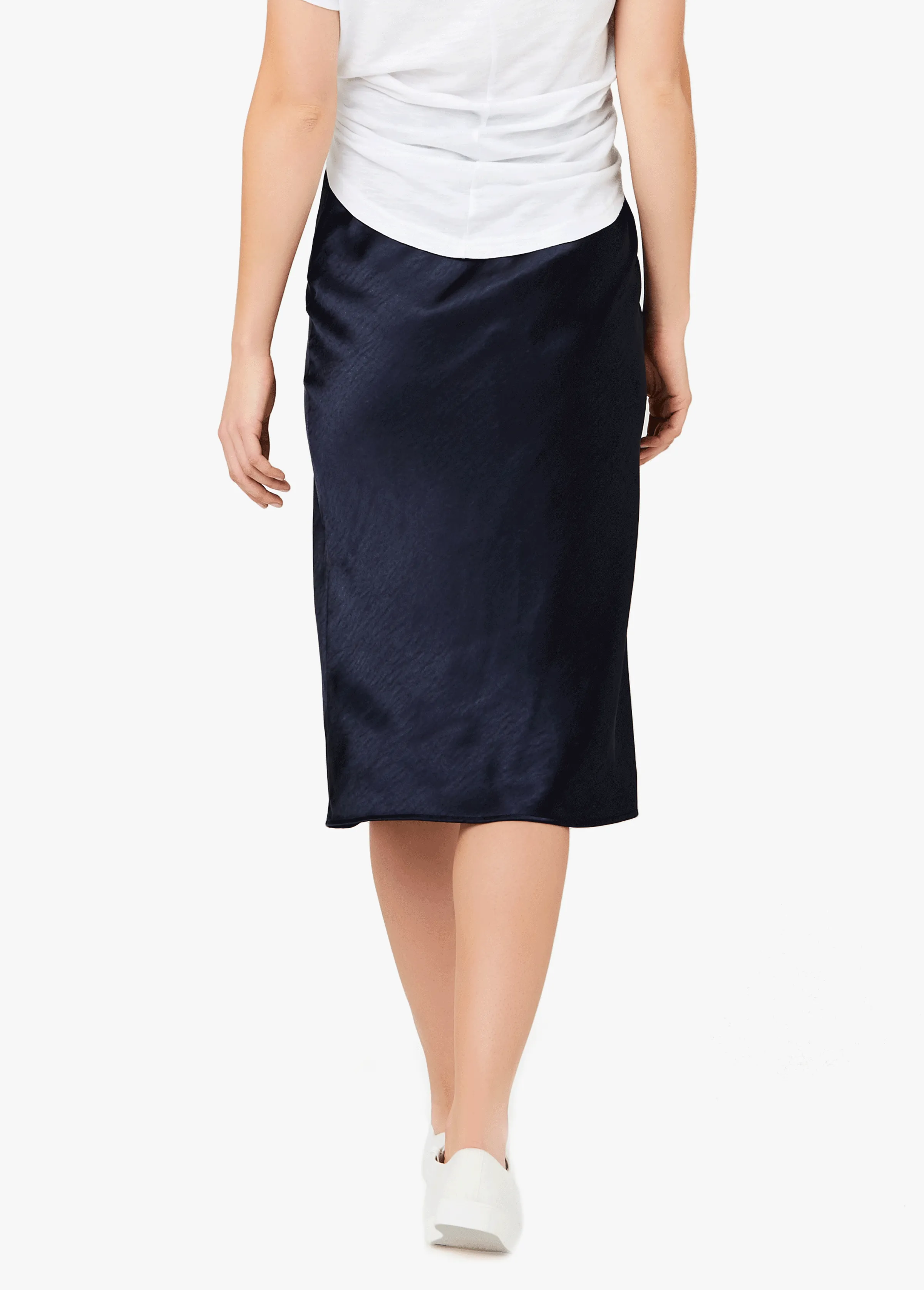 Ripe Maternity Lexie Statin Maternity Midi Skirt