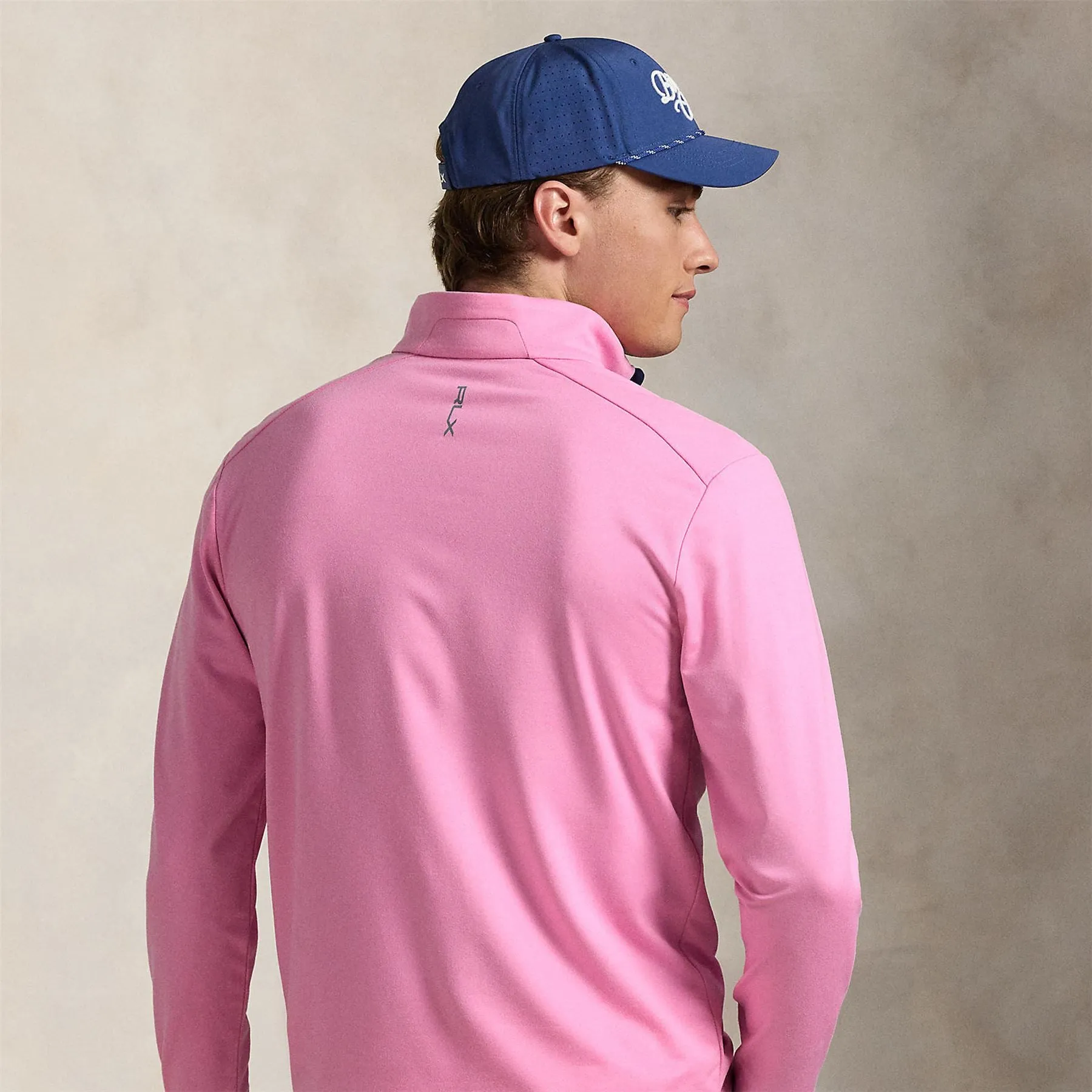 RLX Classic Fit Performance Jersey Mid Layer Laguna Pink - AW24