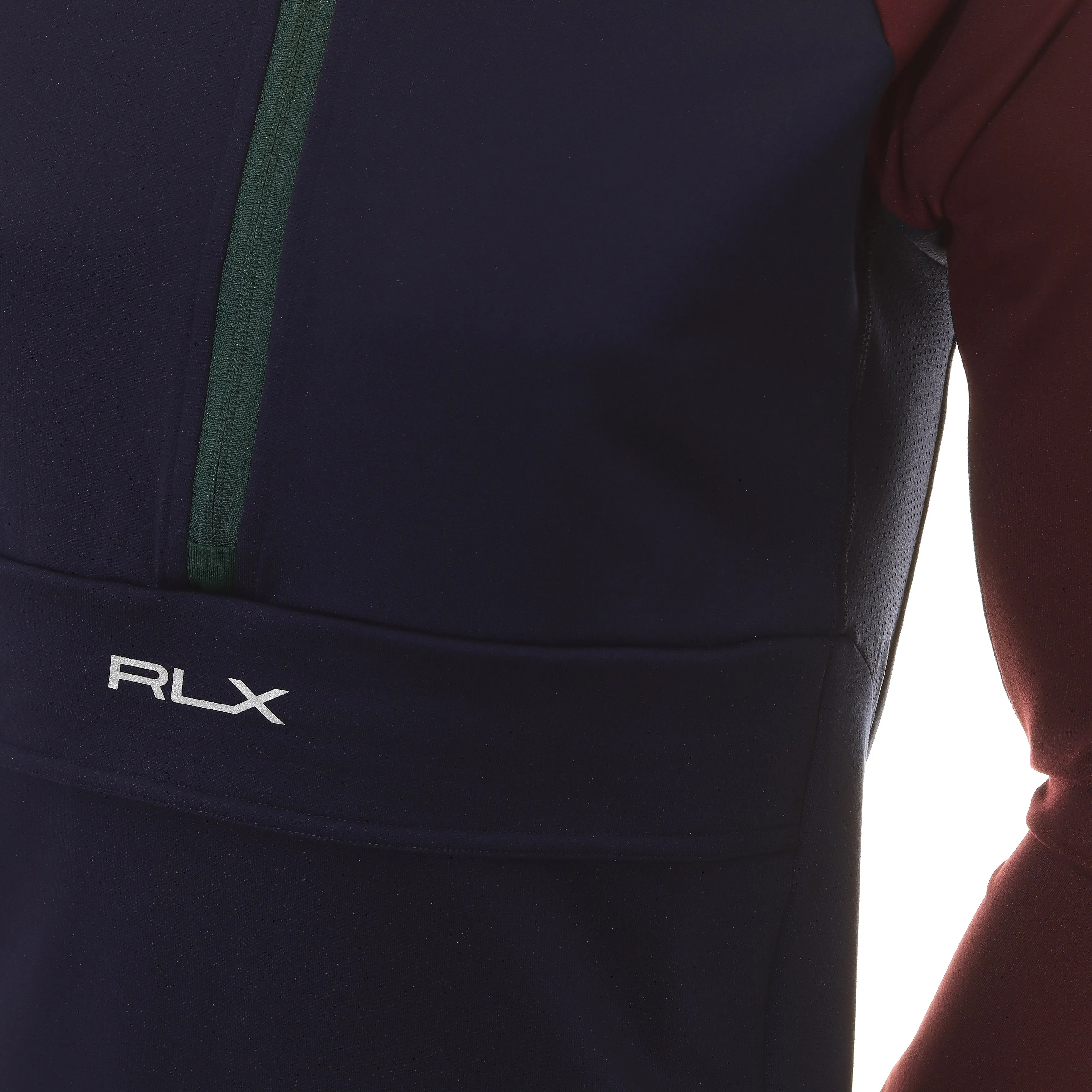 RLX Ralph Lauren Stretch Jersey Perf Half Zip