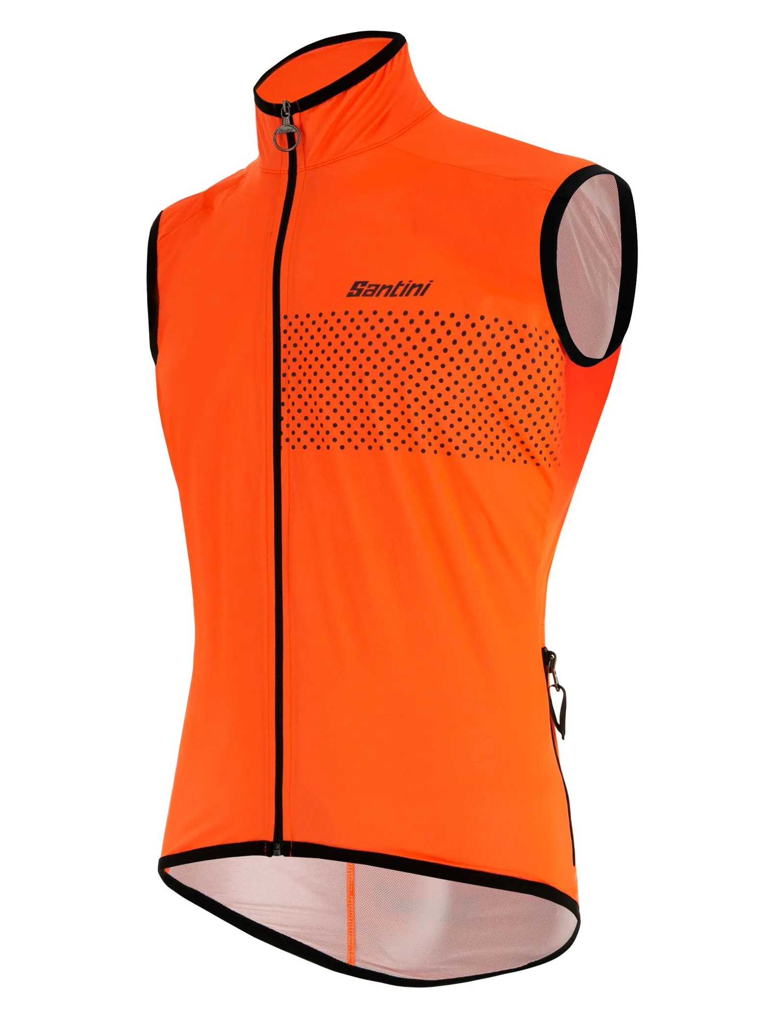 Santini Guard Nimbus Rainproof Vest - Orange