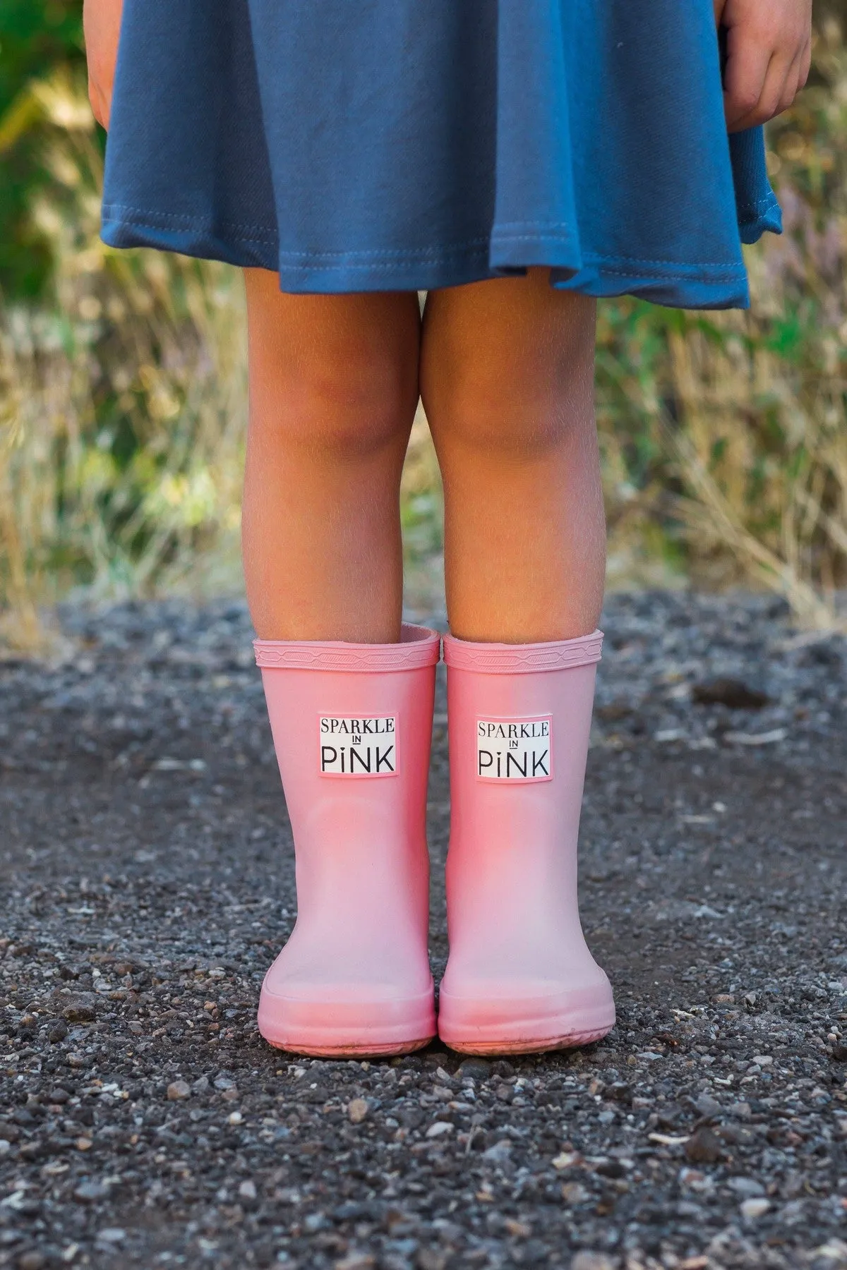 Sparkle In Pink Premium Solid Color Boots