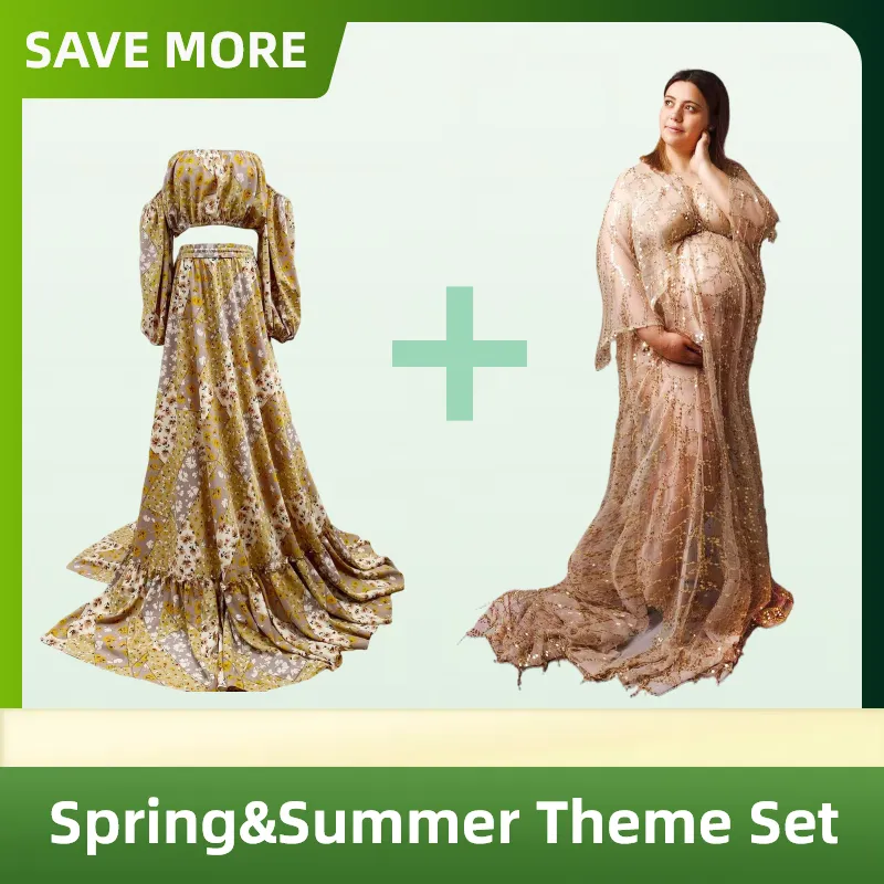 Spring & Summer Theme Gown Set (Bonnie Gown and Ethel Gown )