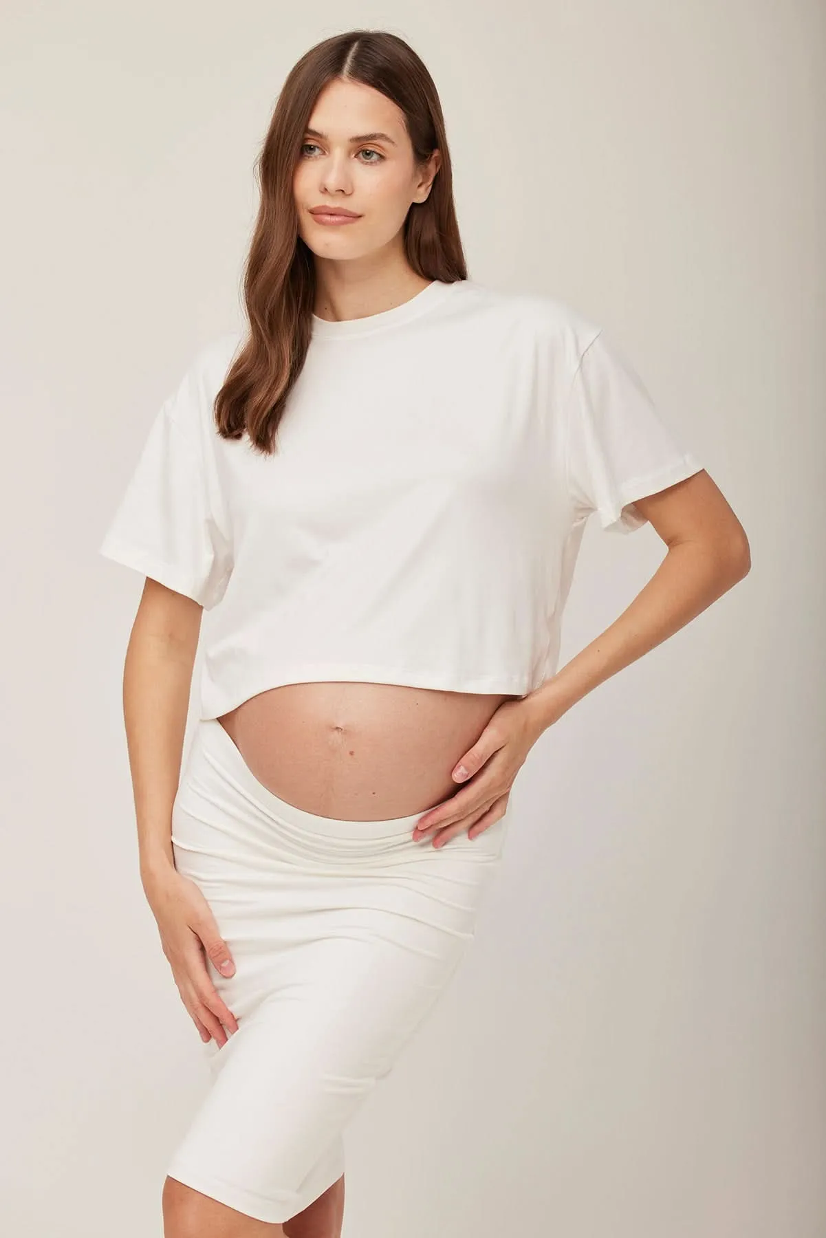 The Mini Maternity Skirt