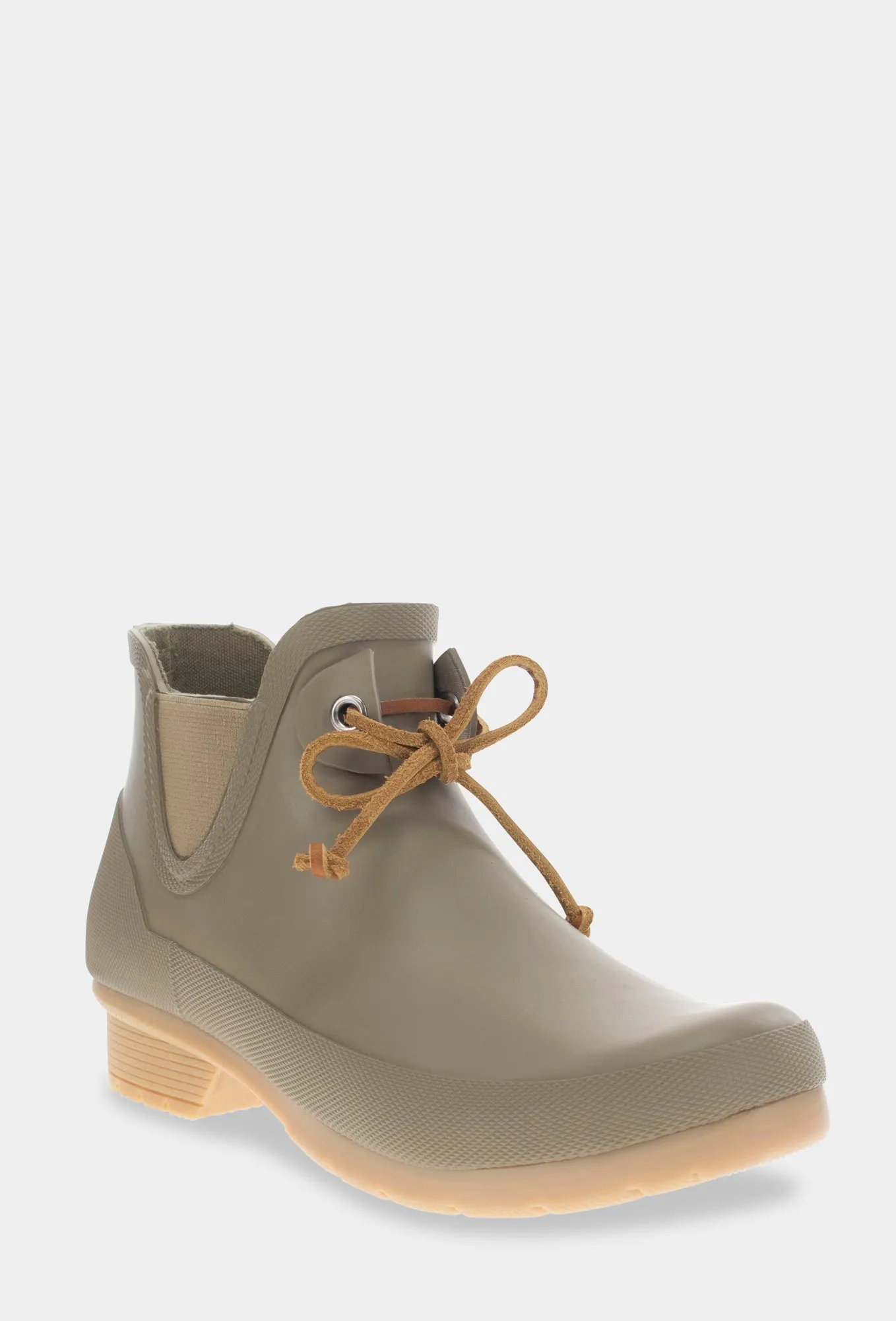 TIE CHELSEA RAIN BOOT - MOSS